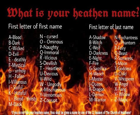 Mine is Heartless Demon! Lol. Do yours! :-) | Funny name generator, Villain names, Names