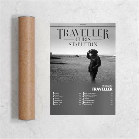 Chris Stapleton Traveller Album Cover Poster Print Wall Art - Etsy