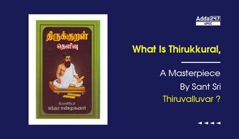 What Is Thirukkural?