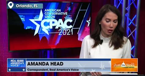 Amanda Head, Correspondent, Real America's Voice - live CPAC update V ...