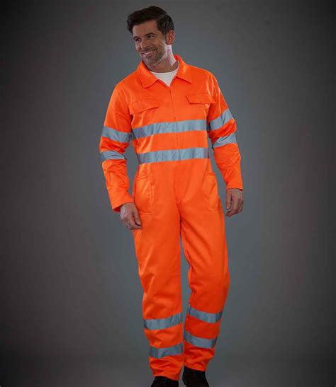 Yoko Hi-Vis Poly/Cotton Coverall - Elite Threads Workwear