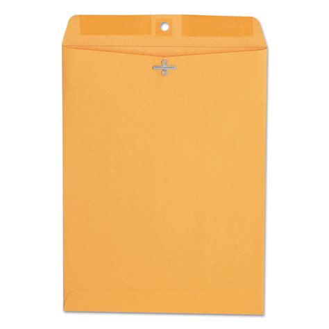 Office Impressions Kraft Clasp Envelopes, 9 x 12, 28lb, Brown Kraft, 100/Box - Walmart.com