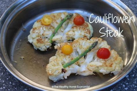 Buttery Cauliflower Steak Recipe | Healthy Home Economist