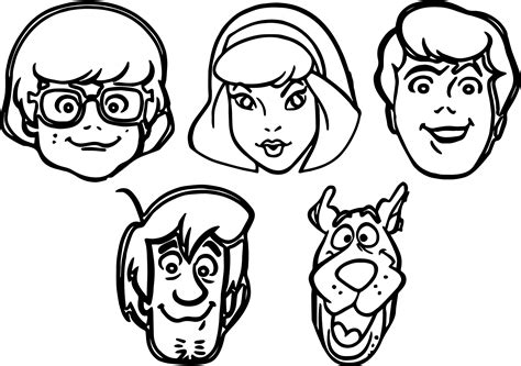 Best Coloring Pages Site: Scooby Doo Characters Coloring Pages