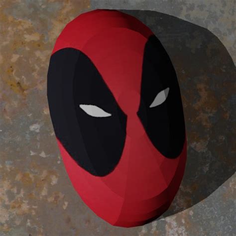 Deadpool Mask | Free Printable Papercraft Templates