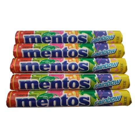 Mentos Sweets | Mentos Fruit | Seven Flavors of Mentos | Mentos Mix | 6.61 Ounce Total Weight ...