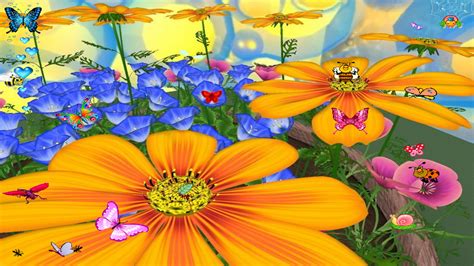 Free Flowers Screensaver for Windows 10 - Flowers And Butterflies ...