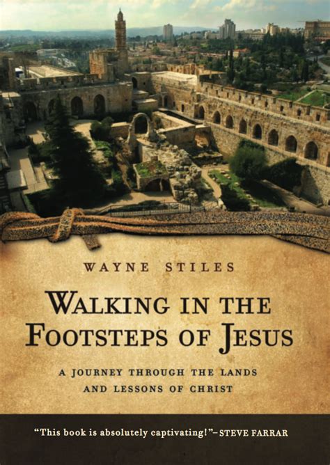 New Book: Walking in the Footsteps of Jesus - BiblePlaces.com