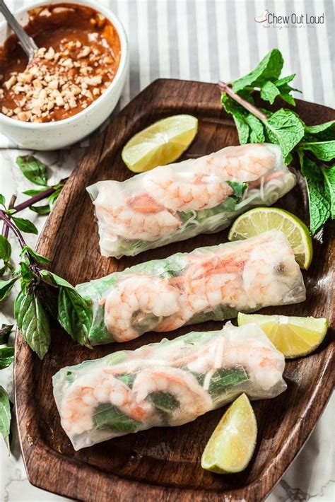 How to Make Vietnamese Spring Rolls (Gluten-Free) | Chew Out Loud