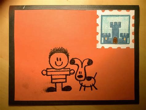 Nick Jr. Your Majesty Blue’s Clues Letter From Adventures With The Castle Stamp | Bird artwork ...