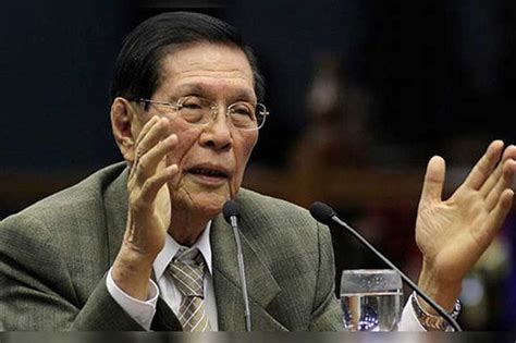 Aged 94, Juan Ponce Enrile may break a world record if elected in 2019