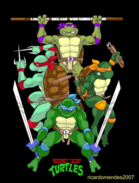 Teenage Mutant Ninja Turtles by ricardomendes on DeviantArt