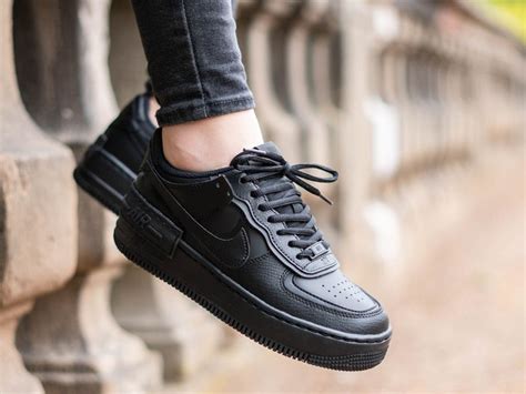 Nike Air Force 1 Shadow All Black | Nike air force, Nike air, Air force