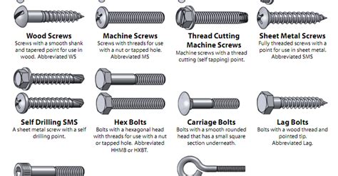 Types of Screws