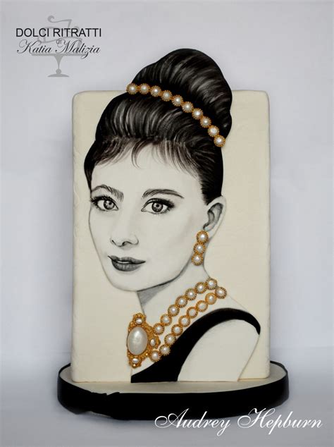 Audrey Hepburn Cake - CakeCentral.com