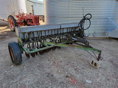 John Deere Grain Drill W/Seeder Attachment BigIron Auctions