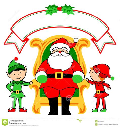 santa elves clipart - Clipground