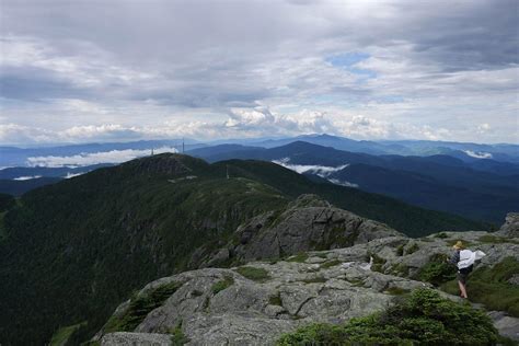 Top of Mount Mansfield while thru-hiking the Vermont Long Trail : r/hiking