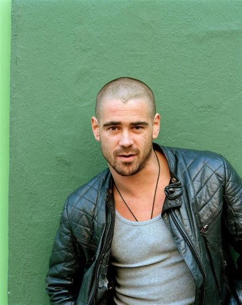 Colin Farrell I don't normally like men with shaved heads but for Colin ...