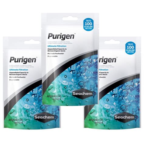 Seachem Purigen 100 ml - 3 Pack