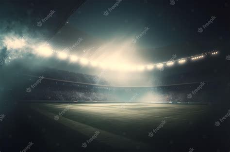 Premium Photo | Realistic photo of a stadium background