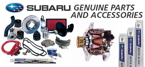 Genuine OEM Subaru Parts & Accessories | Burlington Subaru