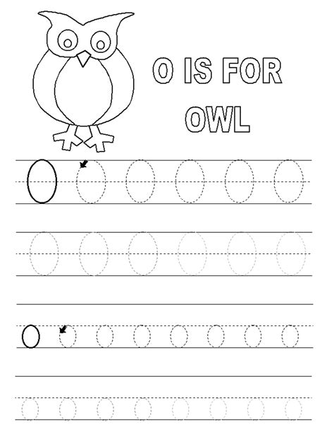 Letter O Worksheets for Preschool | Activity Shelter