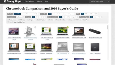 This Interactive Chromebook Comparison Tool Helps You Find the Best ...