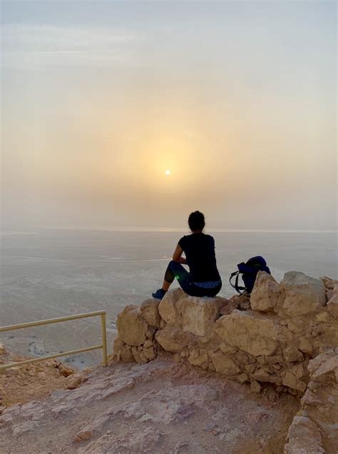 Hiking Masada in Sunrise: Masada Sunrise Hike [Israel 2022]