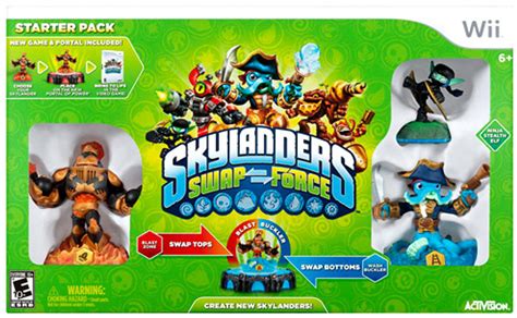 Skylanders Swap Force Wii Swap Force Starter Pack Activision - ToyWiz