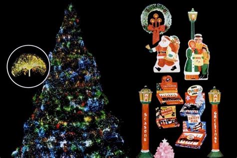 See some colorful vintage Christmas lights, and how trees & towns used to shine back in the ...