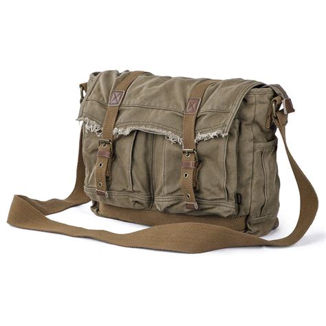 Canvas Messenger Bags #30622 - Gootium