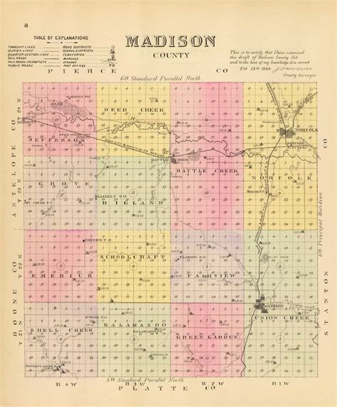 Genealogy and History of Madison County, Nebraska – Nebraska Genealogy