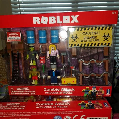 ROBLOX Zombie Attack 21 Piece Playset Toy W/ Exclusive Item Code~LIMITED EDITION | #1905683875