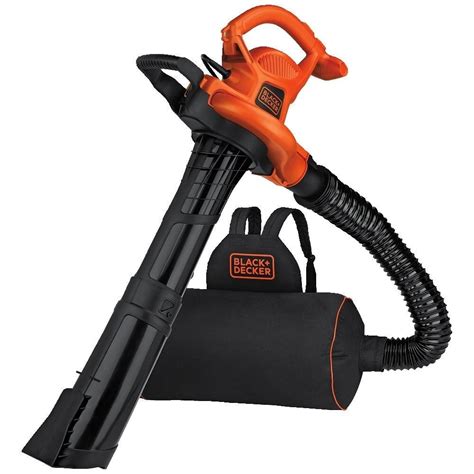 Black & Decker BEBL7000 VACPACK 3-In-1 Leaf Blower / Vacuum / Mulcher, 12 Amp - Multi - Speed ...