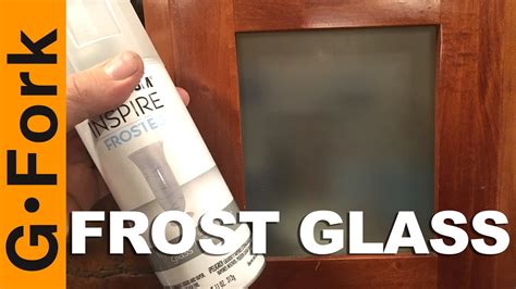 How To Temporarily Frost Glass - Glass Designs