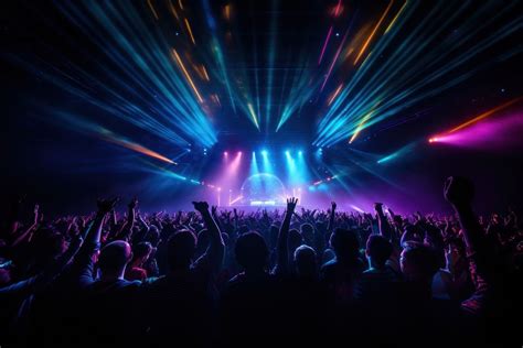 Concert audience nightlife light entertainment. | Premium Photo - rawpixel