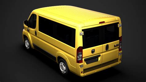 Ram Promaster Window Van 1500 LR 118WB 2020 - 3D Model by Creator 3D