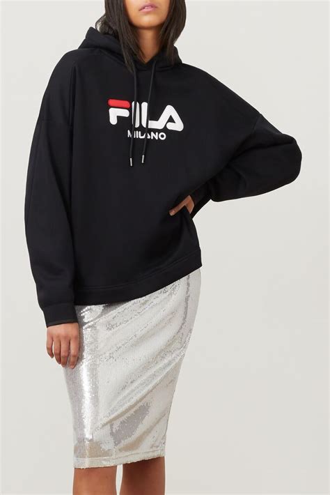 Fila Milano Hoodie - Sweatshirts & Hoodies | Fila