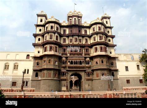 Rajwada Palace, Rajwada, Indore, Madhya Pradesh, India, Asia Stock ...