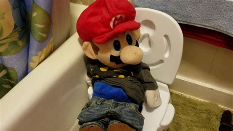 Mario Sitting On The Toilet - YouTube