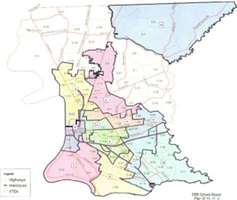 East Baton Rouge Parish School Board redistricting