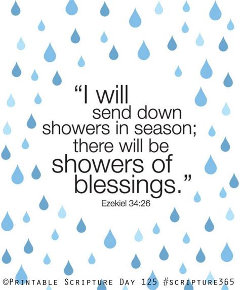 Ezekiel 34:26. Showers of blessing. 8x10 DIY Printable Christian Poster.Bible Verse.. $6.50, via ...