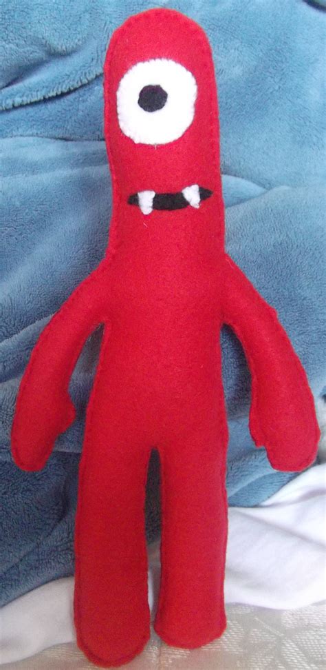 Yo Gabba Gabba: Muno Plushie by ediith on deviantART