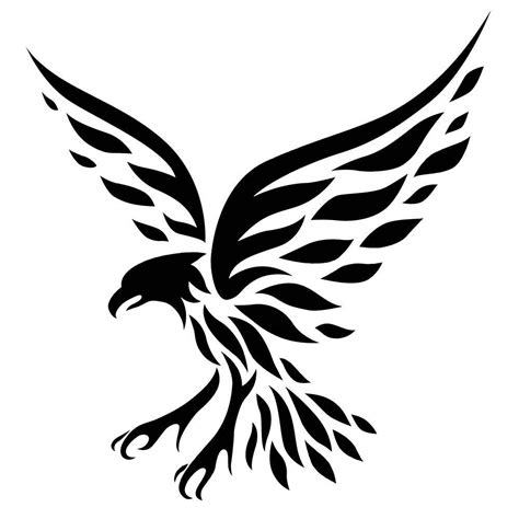 Eagle Stencil SVG PNG PDF Dwg Dxf download stencils cutting