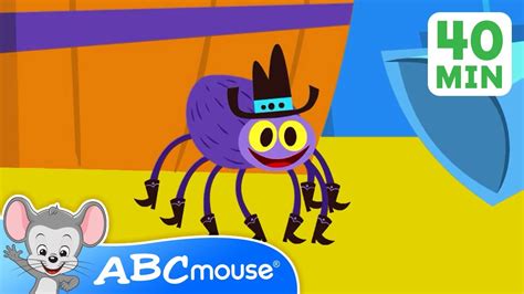 🕷️ The Itsy Bitsy Spider 🌧️ & More Nursery Rhymes for Kids | ABCmouse 40-Minute TV Compilation 🎶 ...