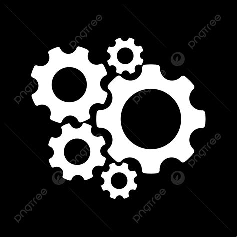 Gear Cog Vector Hd Images, 5 Gear Or Cog Vector Icon, Gear Icons, Cog Icons, Gear Clipart PNG ...