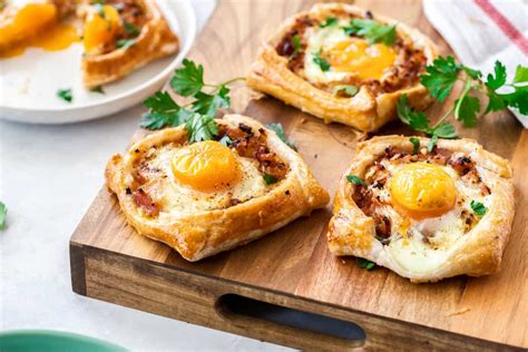 Bacon Egg And Cheese Puff Pastry Recipe | Deporecipe.co