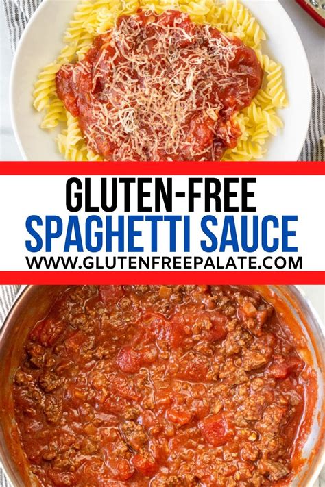 An easy recipe for gluten free spaghetti made with a from-scratch ...