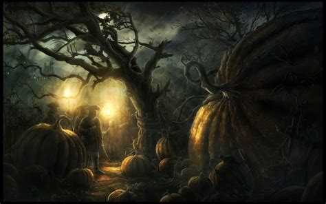 Halloween Wallpaper: Happy Halloween! | Halloween wall art, Halloween backgrounds, Halloween ...
